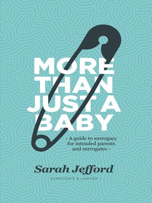 cover image of More than just a baby